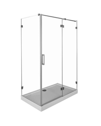 Душевой уголок Aquanet Beta NWD1231 150x80 L 185426 профиль Хром стекло прозрачное