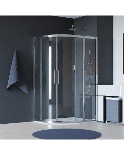 Душевой уголок 110х80 см RGW HO-62 (HO-51+Z-42) Hotel 030668281-11 прозрачное