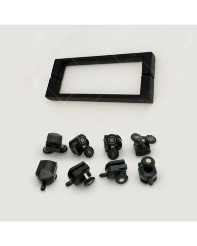 Душевой уголок 120х90 см RGW CL-48B (CL-14B+Z-050-1B) Classic 32094892-014 прозрачное