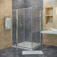 Душевой уголок 119х119 см RGW HO-311 (HO-31+2Z-41) Hotel 030631122-11 прозрачное