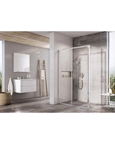 Душевой уголок 120х80 см Ravak Blix Slim BLSDP2 + BLSPS X0PMG0C00Z1 + X9BM40C00Z1 прозрачное