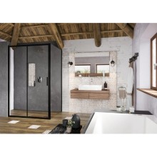 Душевой уголок 110х80 см Ravak Blix Slim BLSDP2 + BLSPS X0PMD0300Z1 + X9BM40300Z1 прозрачное