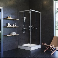 Душевой уголок без поддона 90х90 см Am.Pm Bliss L W53G-303-090MT прозрачное