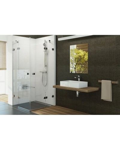 Душевой уголок 80х80 см Ravak Brilliant BSRV4 + B SET 1UV44A00Z1 + D01000A073 прозрачное