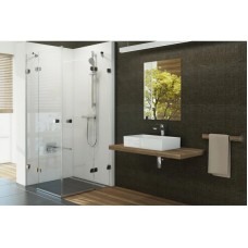 Душевой уголок 100х100 см Ravak Brilliant BSRV4 + B SET 1UVAAA00Z1 + D01000A074 прозрачное