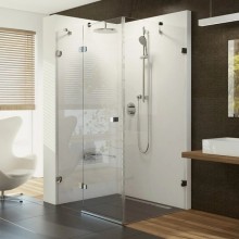 Душевой уголок 80х80 см Ravak Brilliant BSDPS + B SET L 0UL44A00Z1 + D01000A076 прозрачное