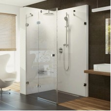 Душевой уголок 120х90 см Ravak Brilliant BSDPS + B SET L 0ULG7A00Z1 + D01000A082 прозрачное