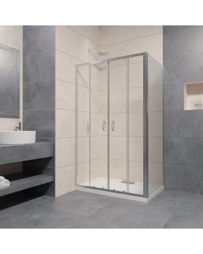 Душевой уголок 165х90 см RGW PA-41 (PA-11+Z-050-2) Passage 01084196-011 прозрачное