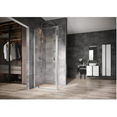 Душевой уголок 80х80 см Ravak Nexty NDOP1 + NPSS 03O40C00Z1 + 90O40C00Z1 прозрачное