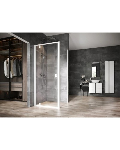 Душевой уголок 80х90 см Ravak Nexty NDOP1 + NPSS 03O40101Z1 + 90O70100Z1 прозрачное
