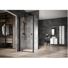 Душевой уголок 90х100 см Ravak Nexty NDOP1 + NPSS 03O70300Z1 + 90OA0300Z1 прозрачное