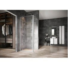 Душевой уголок 90х100 см Ravak Nexty NDOP1 + NPSS 03O70U00Z1 + 90OA0U00Z1 прозрачное