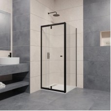 Душевой уголок 87,5-100х90 см RGW PA-32B (PA-02B+Z-050-1B) Passage 04083299-014 прозрачное