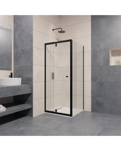 Душевой уголок 98,5-110х100 см RGW PA-32B (PA-02B+Z-050-1B) Passage 04083200-014 прозрачное