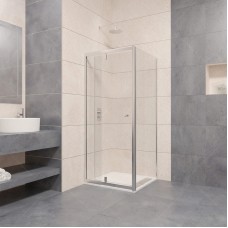 Душевой уголок 118,5-131,5х90 см RGW PA-44 (PA-02+Z-050-1) Passage 04084419-011 прозрачное