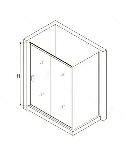 Душевой уголок 140х90 см RGW PA-76 (PA-016+Z-050-2) Passage 35087694-11 прозрачное