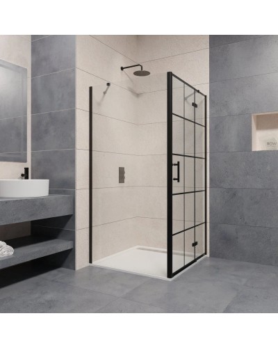 Душевой уголок 144х70 см RGW PA-77-B R (PA-07B+Z-050-2B+держатель) Passage 41087747-084R прозрачное