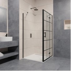 Душевой уголок 144х100 см RGW PA-77-B R (PA-07B+Z-050-2B+держатель) Passage 41087740-084R прозрачное