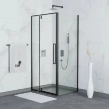 Душевой уголок 90,5х90 см RGW SV-34B (SV-03+Z-050-3B) Stilvoll 06323499-014 прозрачное