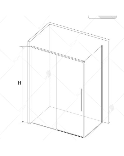 Душевой уголок 140х90 см RGW SV-42 (SV-12+Z-050-2) Stilvoll 32324294-011 прозрачное