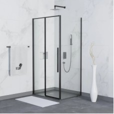 Душевой уголок 100х70 см RGW SV-42B (SV-12B+Z-050-1B) Stilvoll 32324270-014 прозрачное