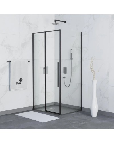 Душевой уголок 140х70 см RGW SV-42B (SV-12B+Z-050-1B) Stilvoll 32324274-014 прозрачное