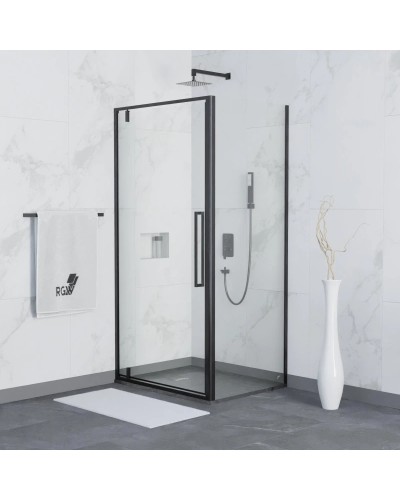 Душевой уголок 100,5х80 см RGW SV-43B (SV-02B+Z-050-3B) Stilvoll 06324308-014 прозрачное