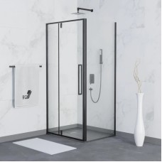 Душевой уголок 120,5х90 см RGW SV-44B (SV-03B+Z-050-3B) Stilvoll 06324429-014 прозрачное