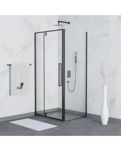 Душевой уголок 120,5х90 см RGW SV-44B (SV-03B+Z-050-3B) Stilvoll 06324429-014 прозрачное