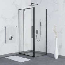 Душевой уголок 100,5х90 см RGW SV-44B (SV-03B+Z-050-3B) Stilvoll 06324409-014 прозрачное