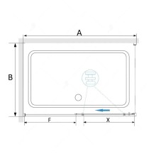 Душевой уголок 150х80 см RGW SV-45 (SV-13+Z-050-2) Stilvoll 06324558-011 прозрачное