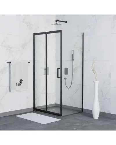 Душевой уголок 120х80 см RGW SV-45B (SV-13B+Z-050-2B) Stilvoll 06324525-014 прозрачное