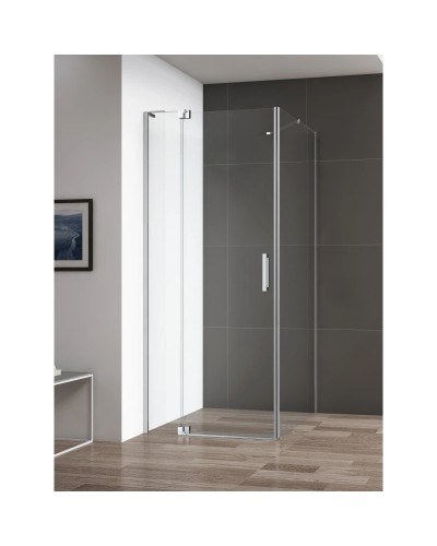 Душевой уголок 70-80х99,5 см Cezares SLIDER-AH-1-100-70/80-C-Cr прозрачное