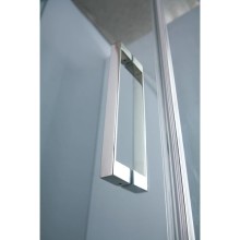 Душевой уголок 70-80х99,5 см Cezares SLIDER-AH-1-100-70/80-C-Cr прозрачное