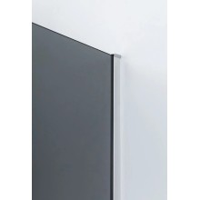 Душевой уголок 100-110х70-80 см Cezares SLIDER-AH-2-70/80-100/110-GRIGIO-Cr серое