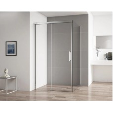 Душевой уголок 140х80 см Cezares DUET SOFT-AH-1-140/80-C-Cr прозрачное