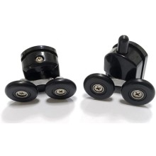 Душевой уголок 110х80 см Abber Schwarzer Diamant AG30110B-S80B прозрачное