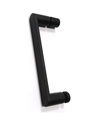 Душевой уголок 110х80 см Abber Schwarzer Diamant AG30110B-S80B-S80B прозрачное