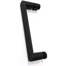 Душевой уголок 120х80 см Abber Schwarzer Diamant AG30120B-S80B прозрачное