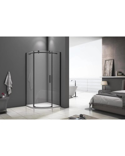 Душевой уголок 90х90 см Good Door Galaxy R-90-C-B прозрачное