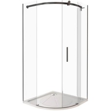 Душевой уголок 100х100 см Good Door Galaxy R-100-C-B прозрачное