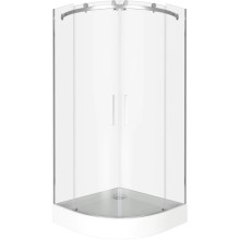 Душевой уголок 90х90 см Good Door Galaxy R-TD-90-C-CH прозрачное