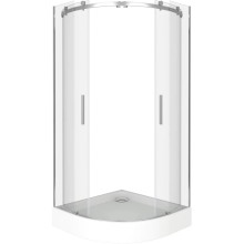 Душевой уголок 90х90 см Good Door Galaxy R-TD-90-C-CH прозрачное