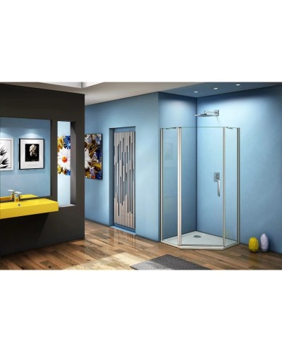 Душевой уголок 90х90 см Good Door Fantasy PNT-90-C-CH прозрачное