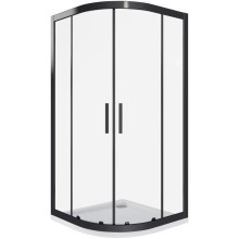 Душевой уголок 90х90 см Good Door Cofe R-90-C-B прозрачное