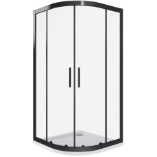 Душевой уголок 100х100 см Good Door Cofe R-100-C-B прозрачное