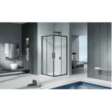Душевой уголок 90х90 см Good Door Cofe CR-90-C-B прозрачное