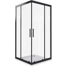 Душевой уголок 100х100 см Good Door Cofe CR-100-C-B прозрачное