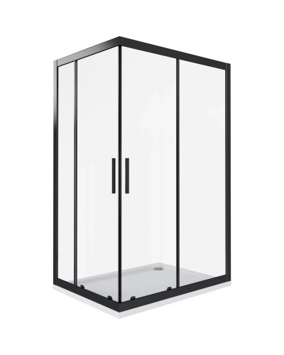 Душевой уголок 120х80 см Good Door Cofe CR-120-80-C-B прозрачное