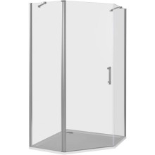 Душевой уголок 100х100 см Good Door Mokka PNT-100-C-WE прозрачное